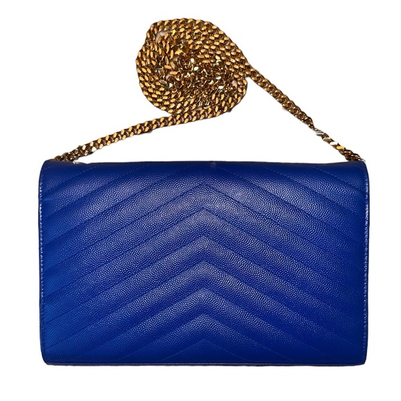 217 Preloved Saint Laurent YSL Envelope Crossbody Bag - Picture 3 of 11